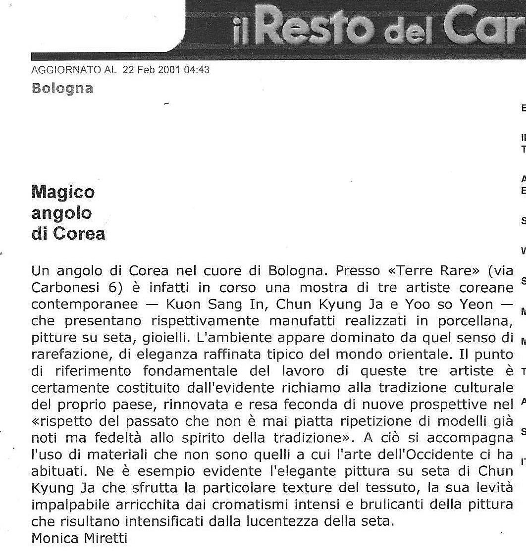 Tales of craft  articolo carlino 22 febbraio 2001.jpg